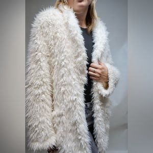 Fuzzy jacket/cardigan from Aerie